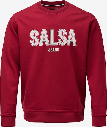 Salsa Jeans Sweatshirt in Red: front