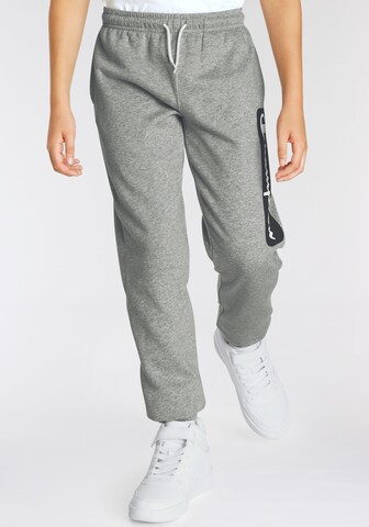 Champion Authentic Athletic Apparel Tapered Workout Pants in Grey: front