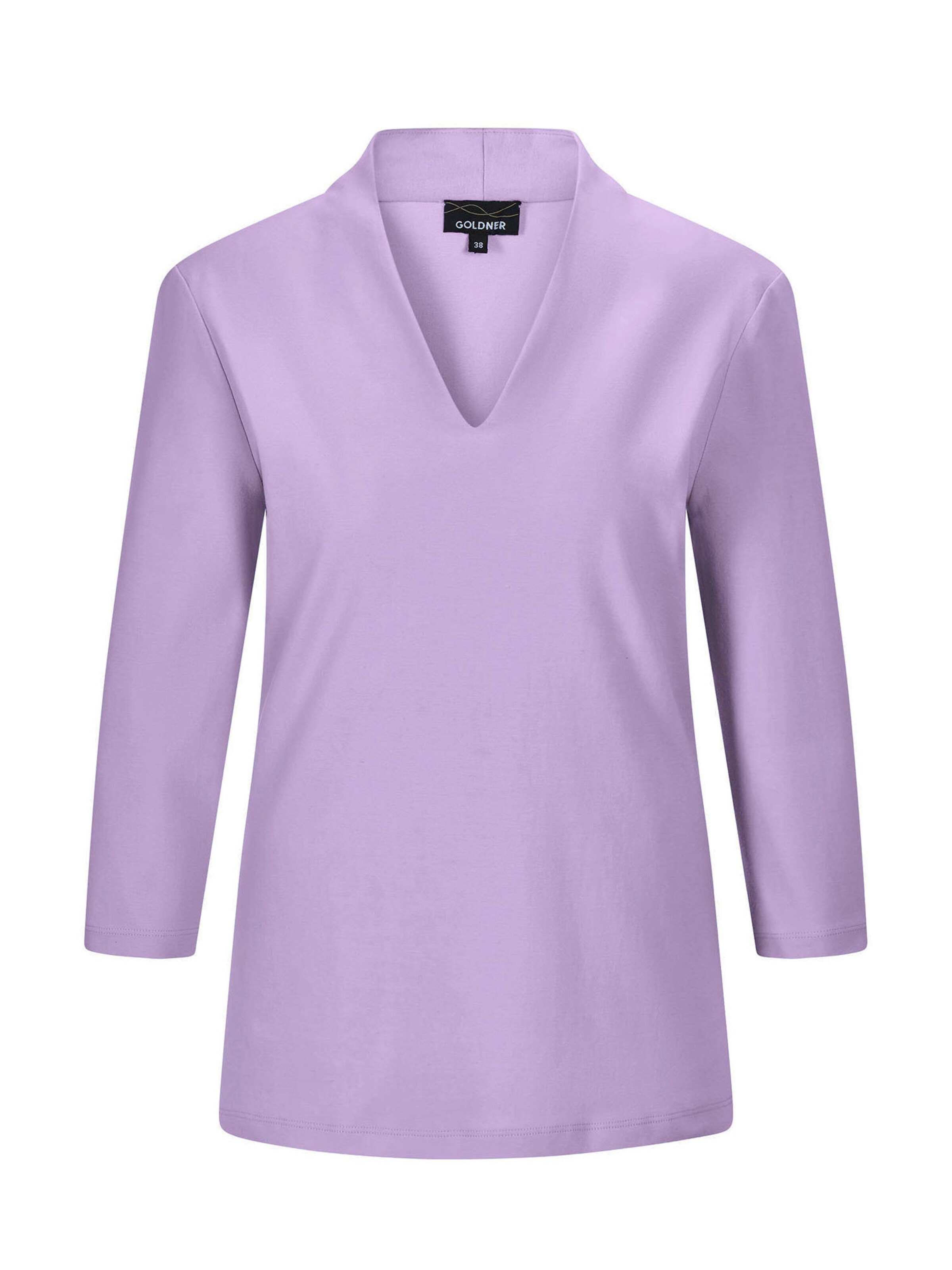 Goldner Shirt in Lila: voorkant