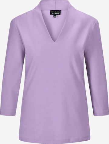 T-shirt Goldner en violet : devant