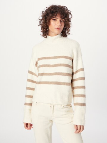 ABOUT YOU Sweater 'Felice' in Beige: front