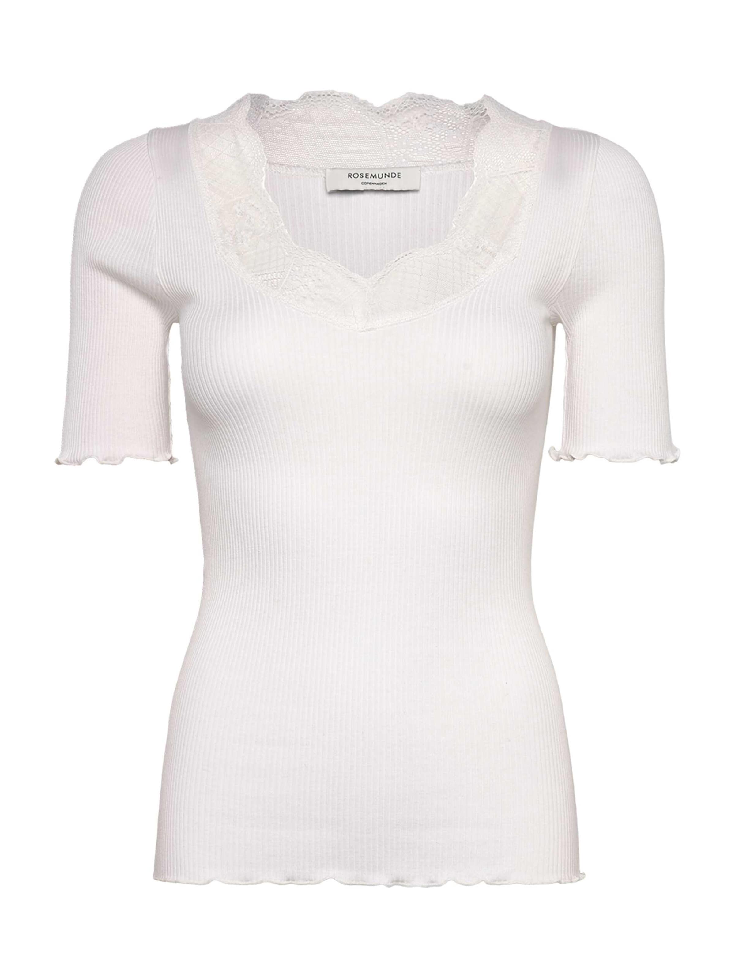 rosemunde - Camiseta 'Beatha' en blanco: frente