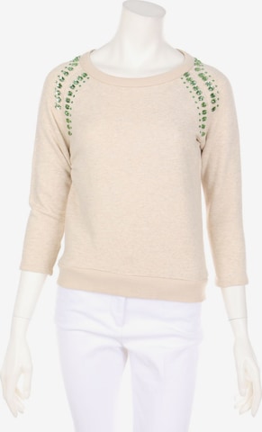 Maje Sweatshirt XS in Beige: predná strana