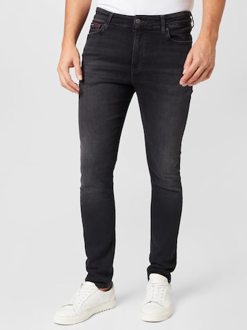 Tommy Jeans Jeans 'SIMON' in Black: front