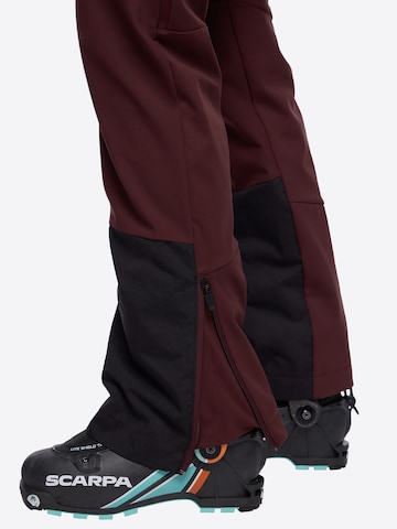 VAUDE Regular Sportbroek 'Monviso' in Bruin