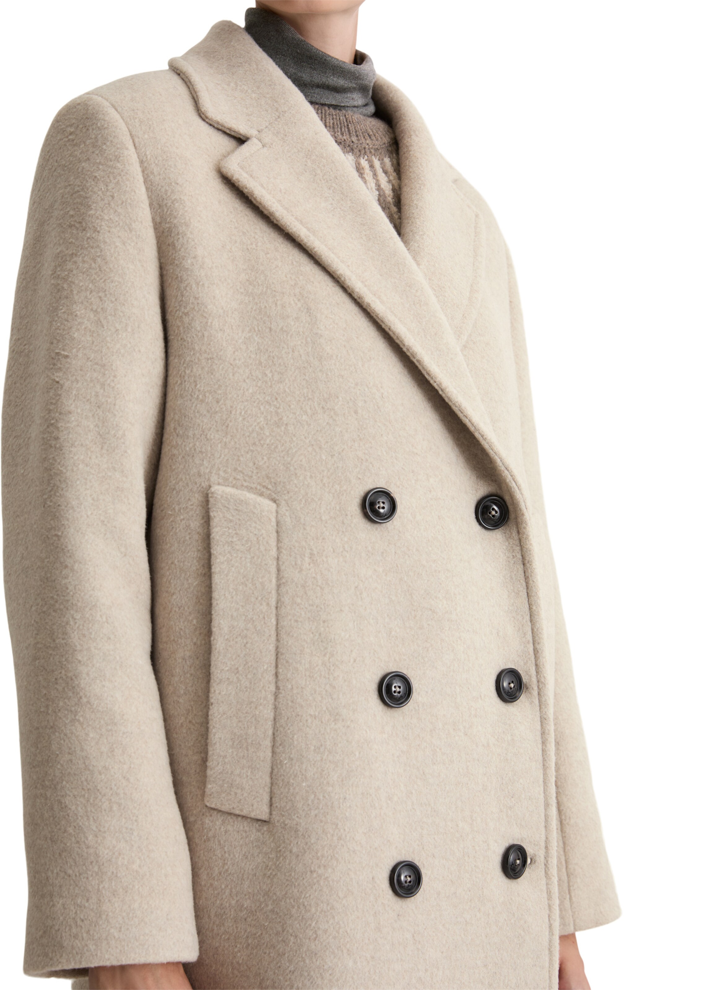 Manteau mi-saison Marc O'Polo en gris