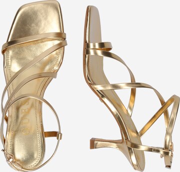 GUESS Strap sandal 'RIMILLA' in Gold