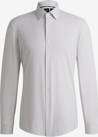 BOSS Hemd 'HANK' in Beige: Vorderseite