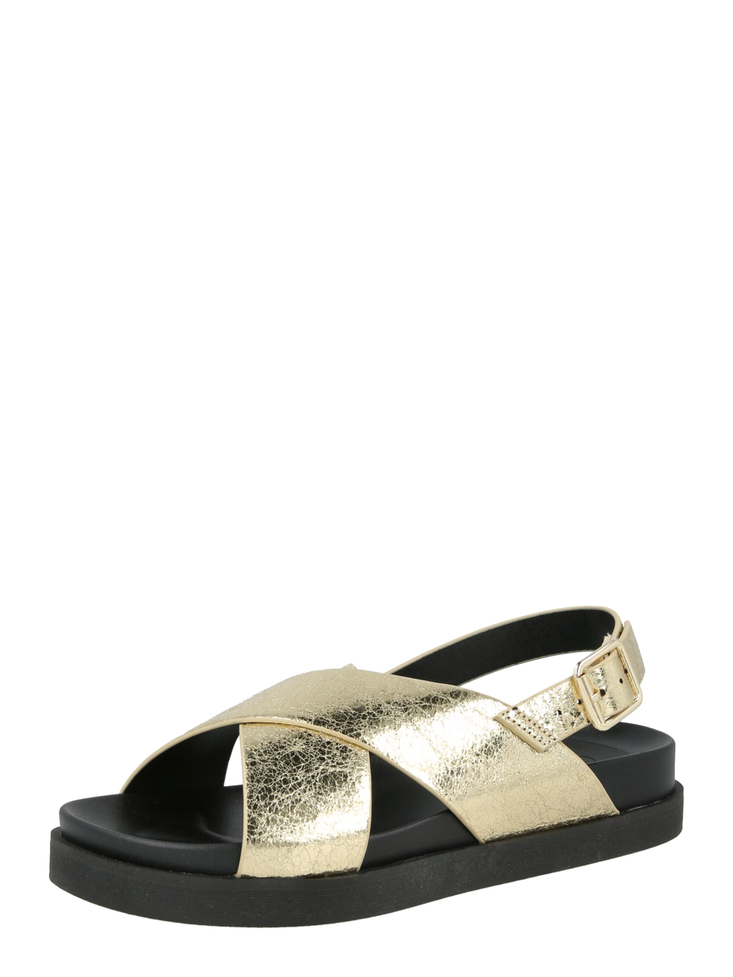 Sandales 'ONLMINNIE' ONLY en or : devant