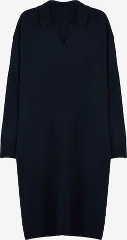 Trendyol - Vestido de punto en azul: frente