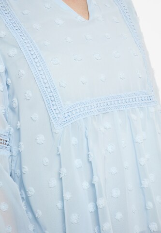 Chemisier faina en bleu
