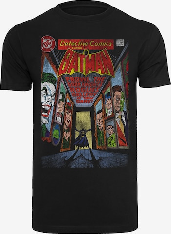 T-Shirt 'DC Comics Batman Rogues Gallery Cover' F4NT4STIC en noir : devant