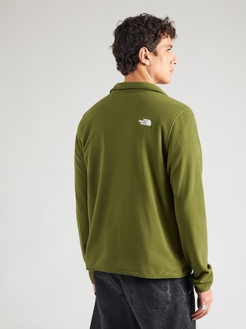 Jachetă  fleece funcțională 'GLACIER' de la THE NORTH FACE pe verde