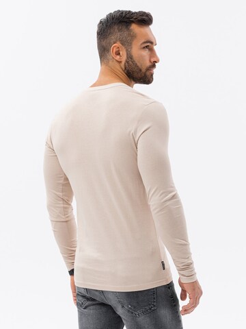 Ombre Shirt 'L133' in Beige