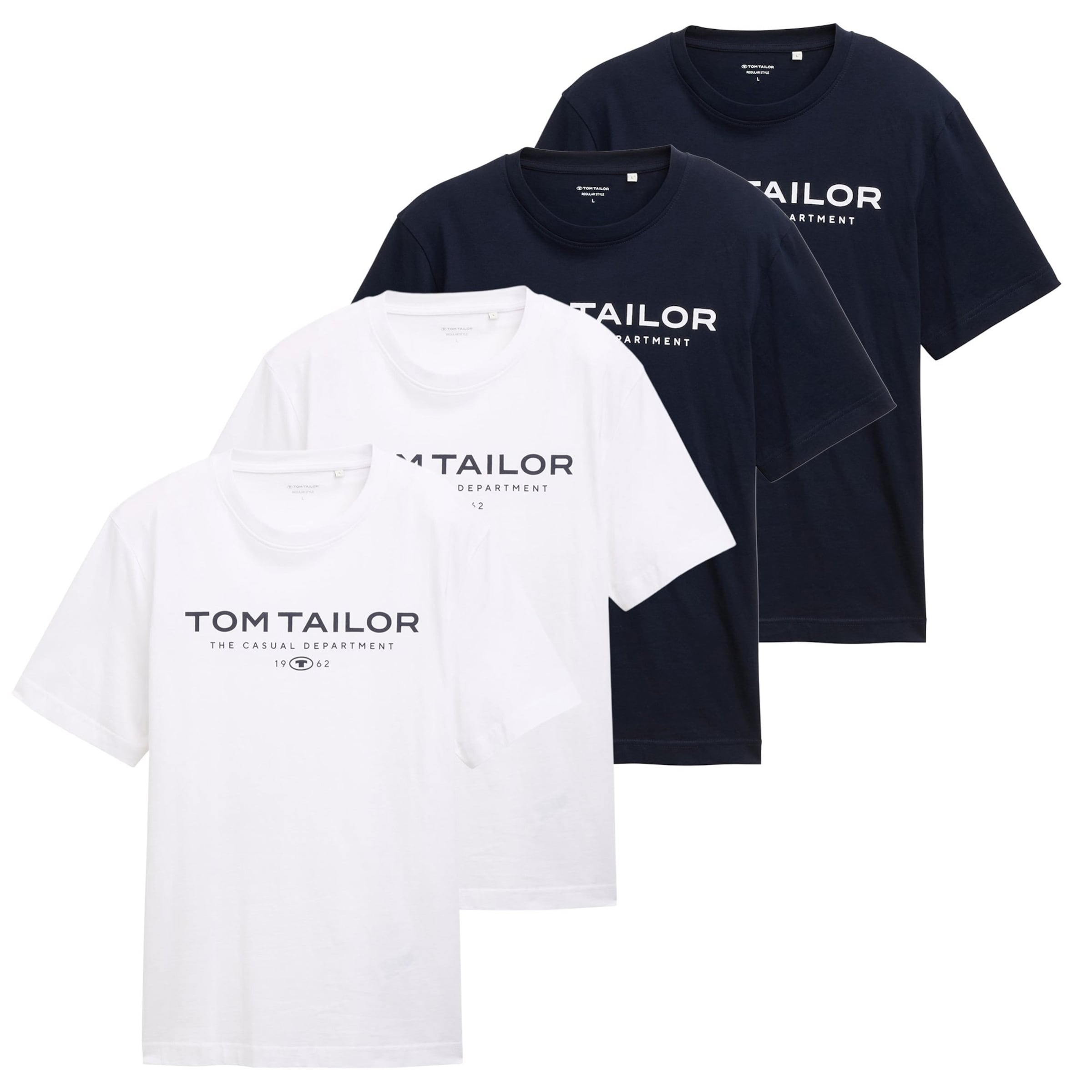 TOM TAILOR Koszulka w kolorze niebieski: przód