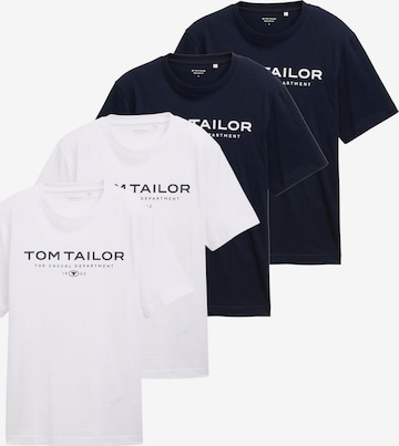 TOM TAILOR Koszulka w kolorze niebieski: przód
