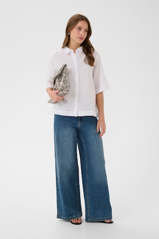 T-shirt 'CUarletty' CULTURE en blanc