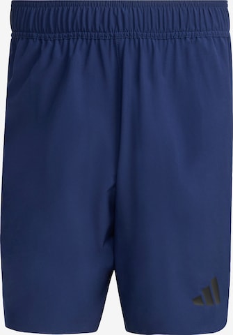 ADIDAS PERFORMANCE - regular Pantalón deportivo 'Tiro' en azul: frente
