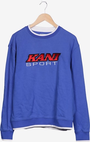 Karl Kani Sweater M in Blau: Vorderseite