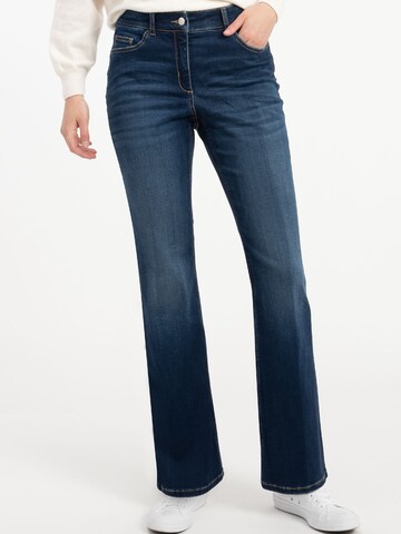 Recover Pants Bootcut Jeans in Blau: predná strana