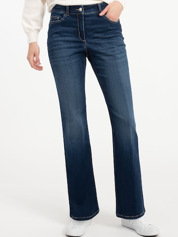 Recover Pants Bootcut Jeans in Blauw: voorkant