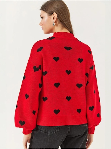 Bianco Lucci - Pullover em vermelho