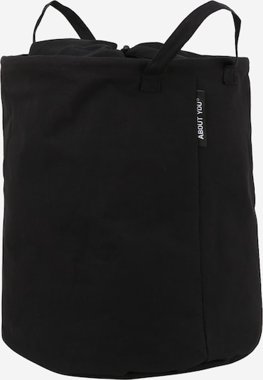 ABOUT YOU Wäschekorb 'Comfy S' in schwarz, Produktansicht