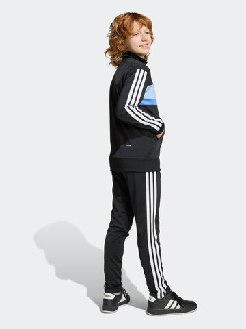 ADIDAS SPORTSWEAR Trainingspak 'Seasonal Essentials Tiberio' in Zwart
