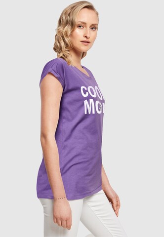 Maglietta 'Mothers Day - Cool Mom' di Merchcode in lilla