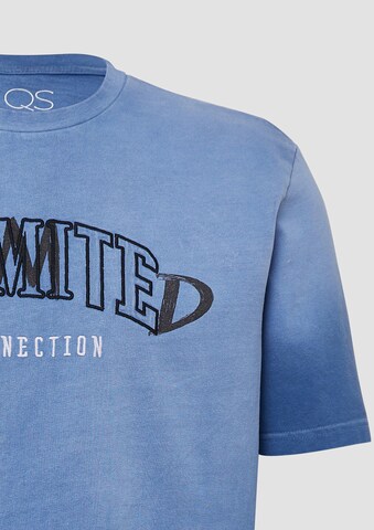 QS Shirt in Blauw