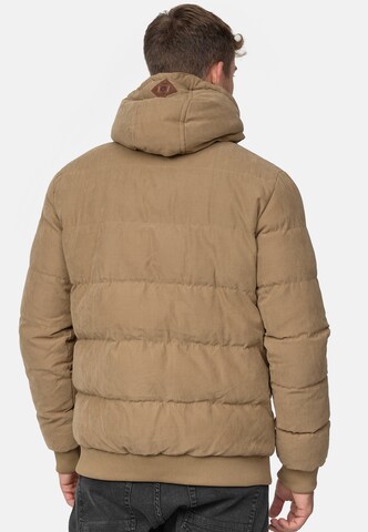 INDICODE JEANS Winter jacket 'Adeline' in Brown