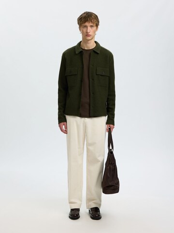 SELECTED Between-Season Jacket 'SLHNEALY' in Green
