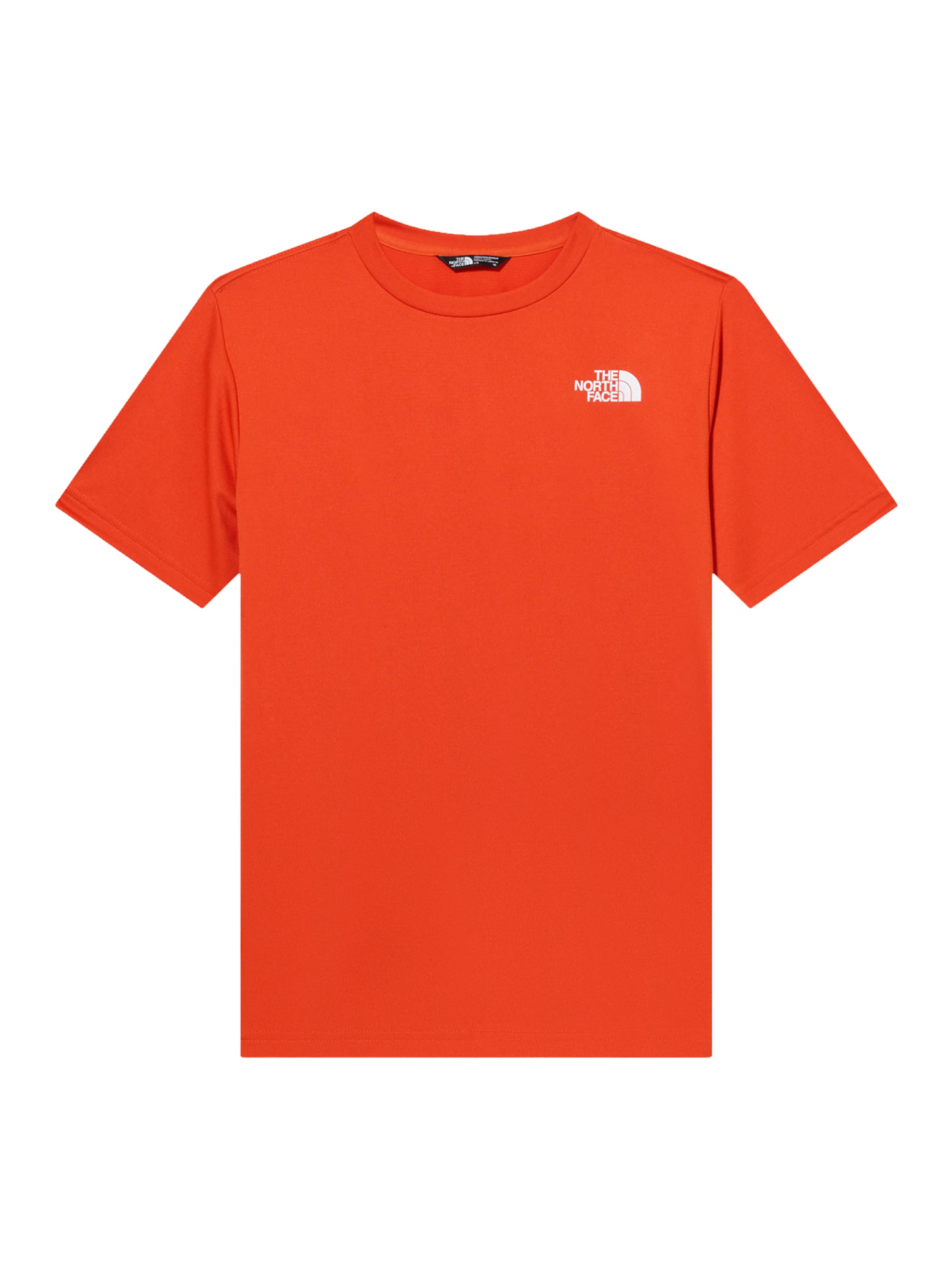 THE NORTH FACE Funkcionalna majica | rdeča barva: sprednja stran