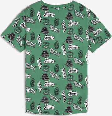 T-Shirt 'ESS+' PUMA en vert