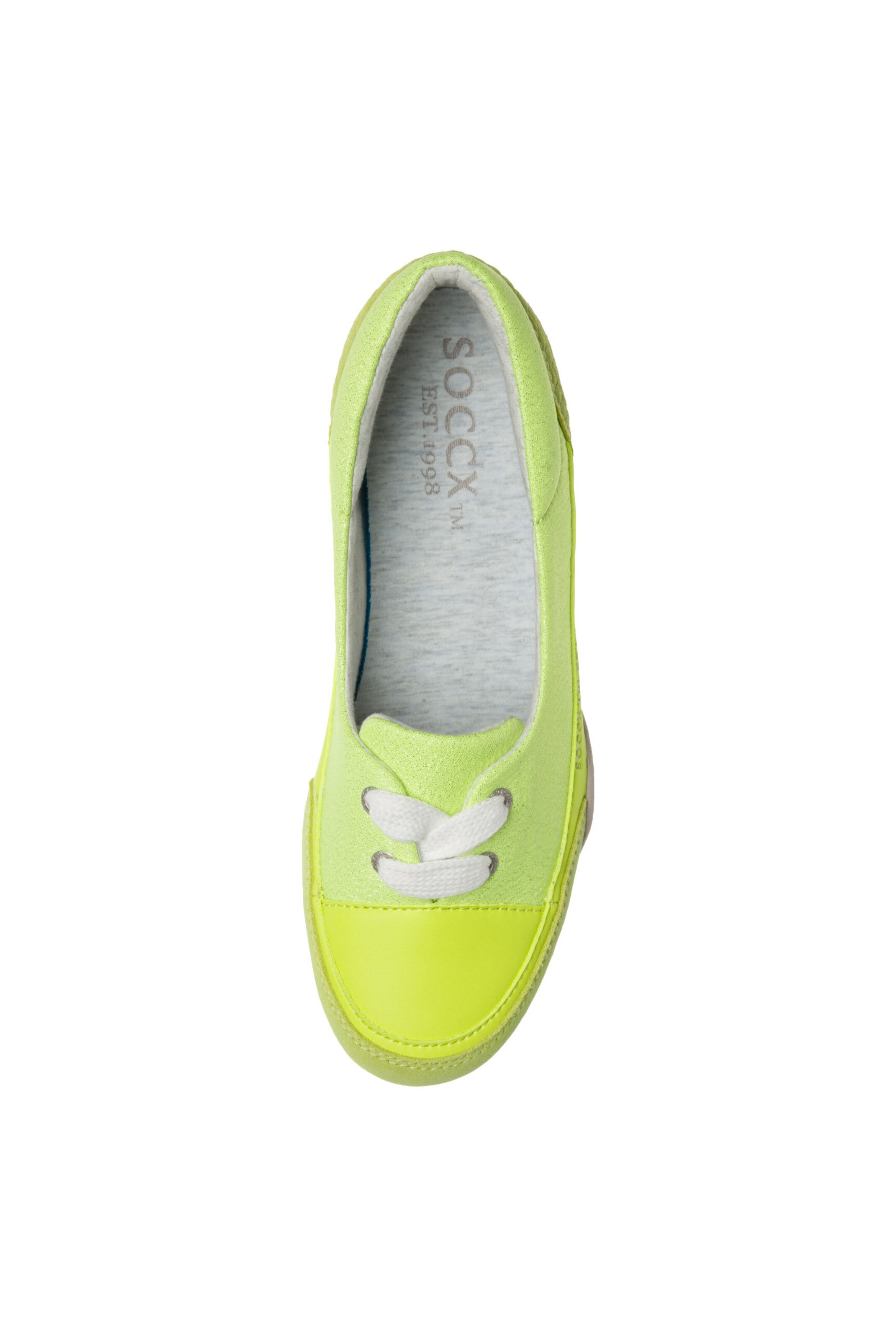 Soccx Ballet Flats in Green