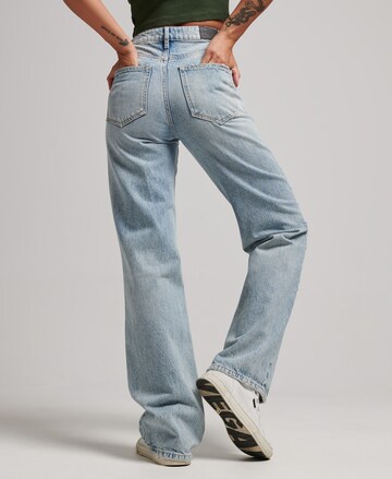 Wide Leg Jean Superdry en bleu