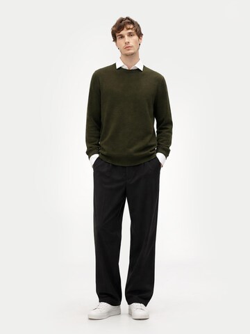 GOBI Cashmere Pullover 'Men's Essential Crewneck Cashmere Sweater'‌‌‌‌‌‌‌‌ in Grün