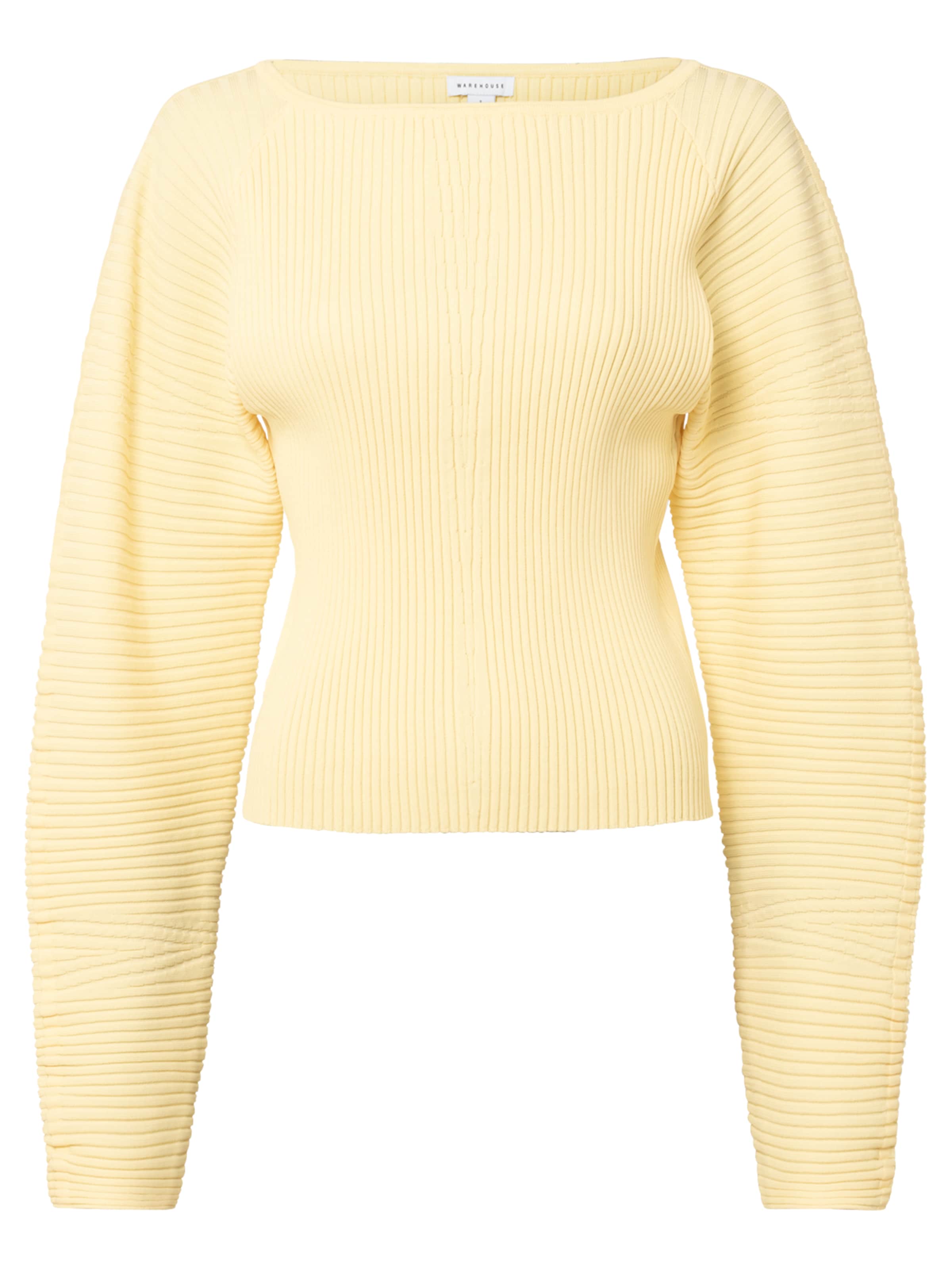 Warehouse Svetr – žlutá: přední strana
