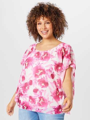 Z-One Shirt 'Clarissa' in Roze: voorkant