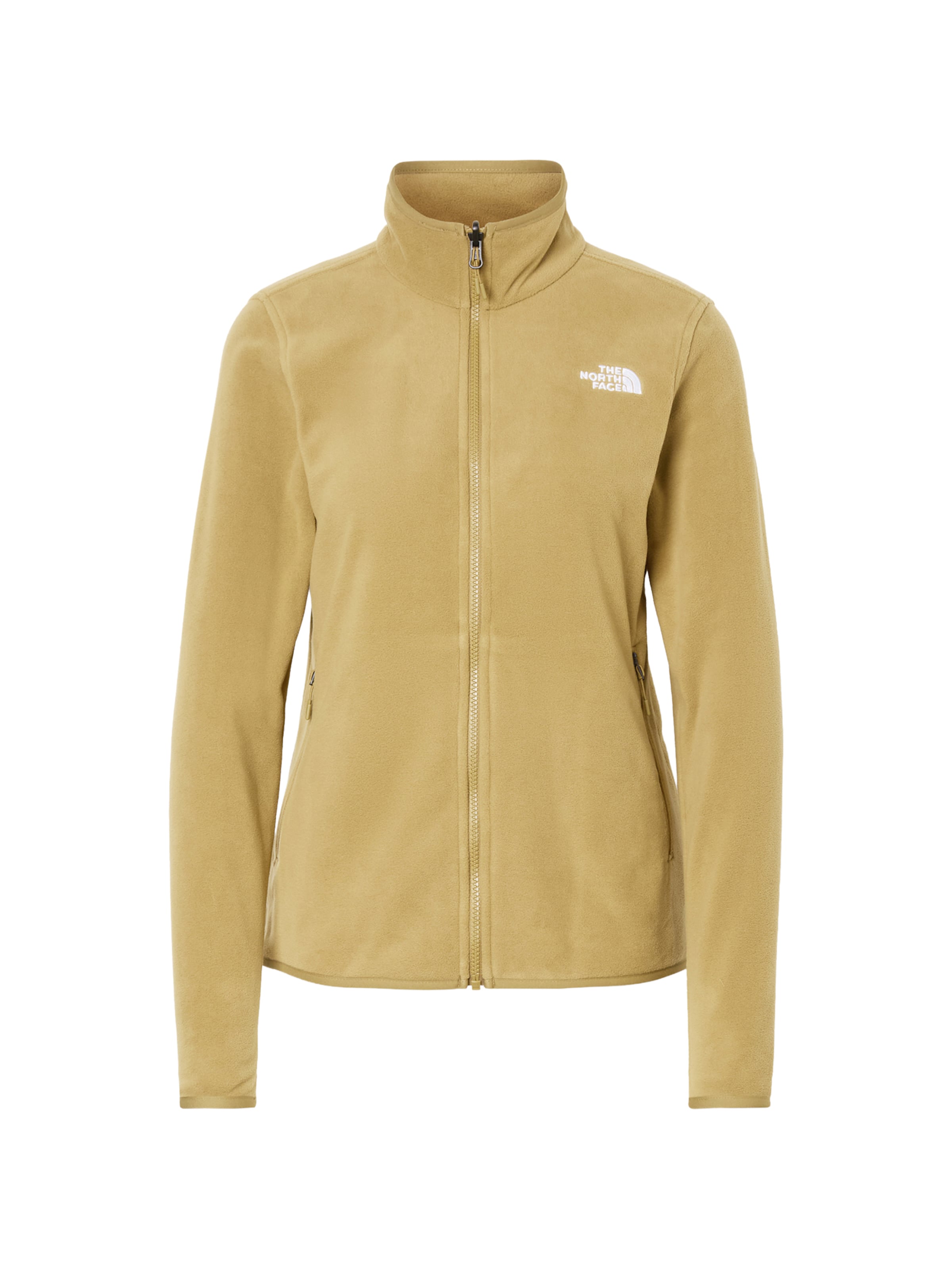 Veste en polaire fonctionnelle 'GLACIER' THE NORTH FACE en marron : devant