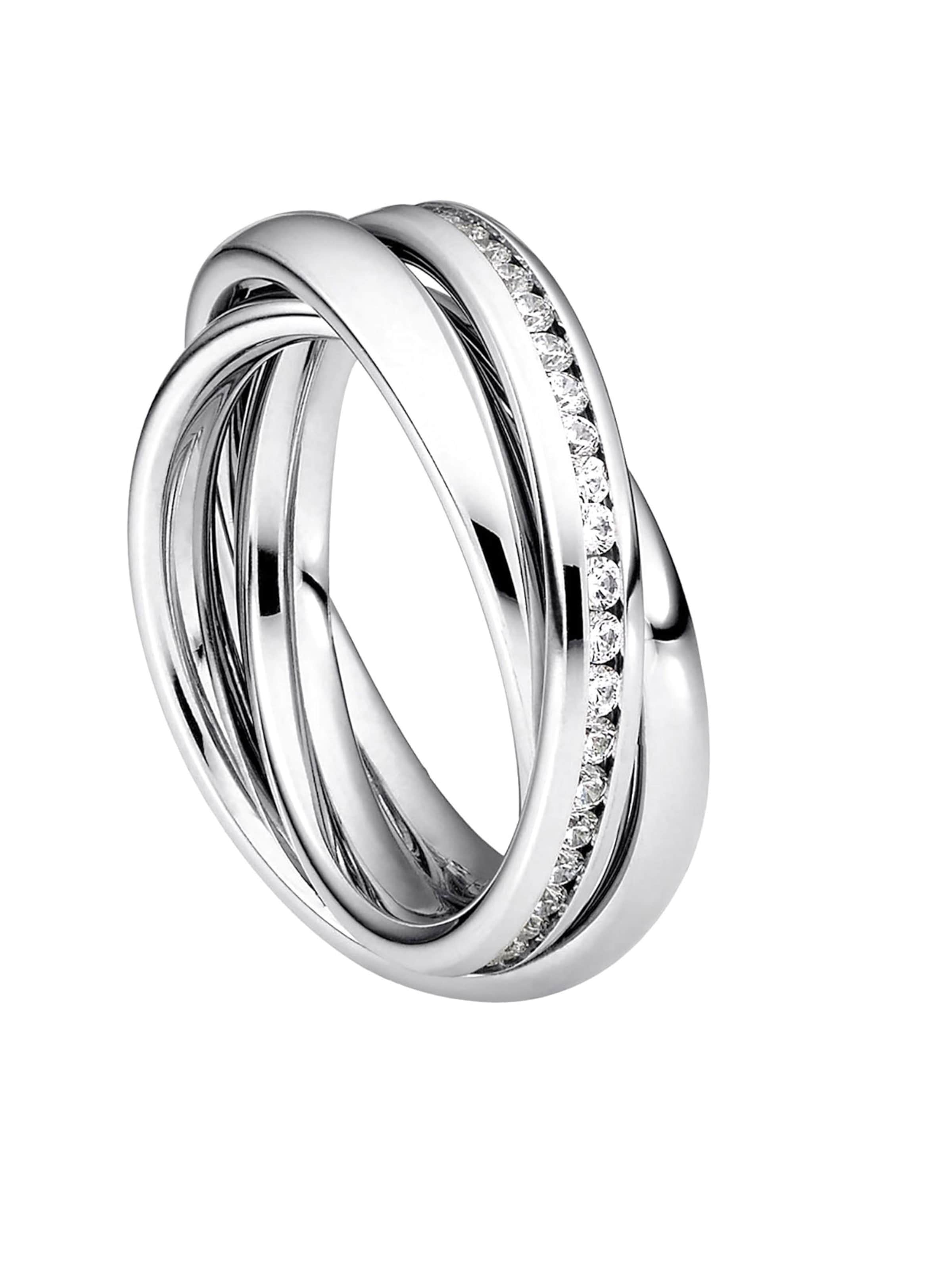 Heideman Damenring in silber, Produktansicht