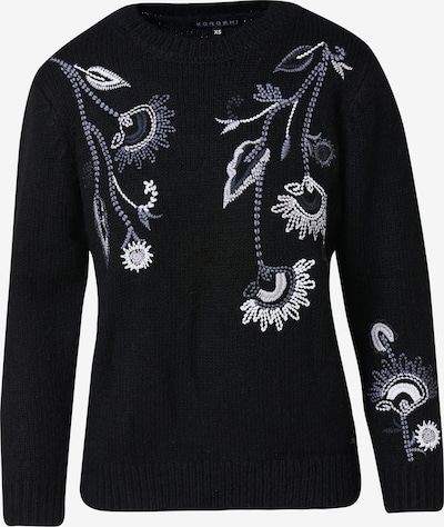 KOROSHI Pulover u siva / crna / bijela, Pregled proizvoda