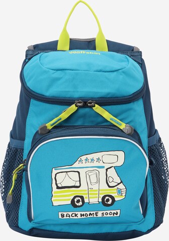 JACK WOLFSKIN Sports Backpack 'Little Joe' in Blue: front