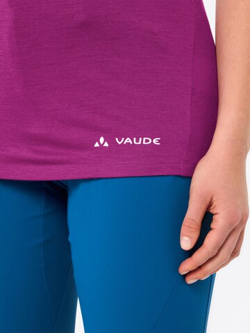 VAUDE Funktionsshirt 'Tekoa ' in Lila