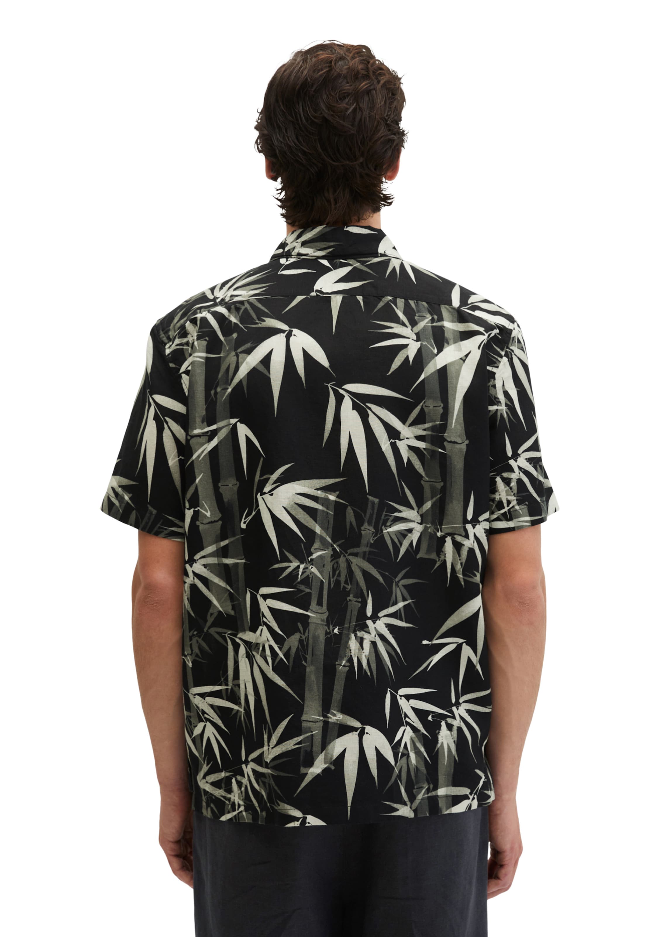 Marc O'Polo Regular Fit Hemd in Schwarz