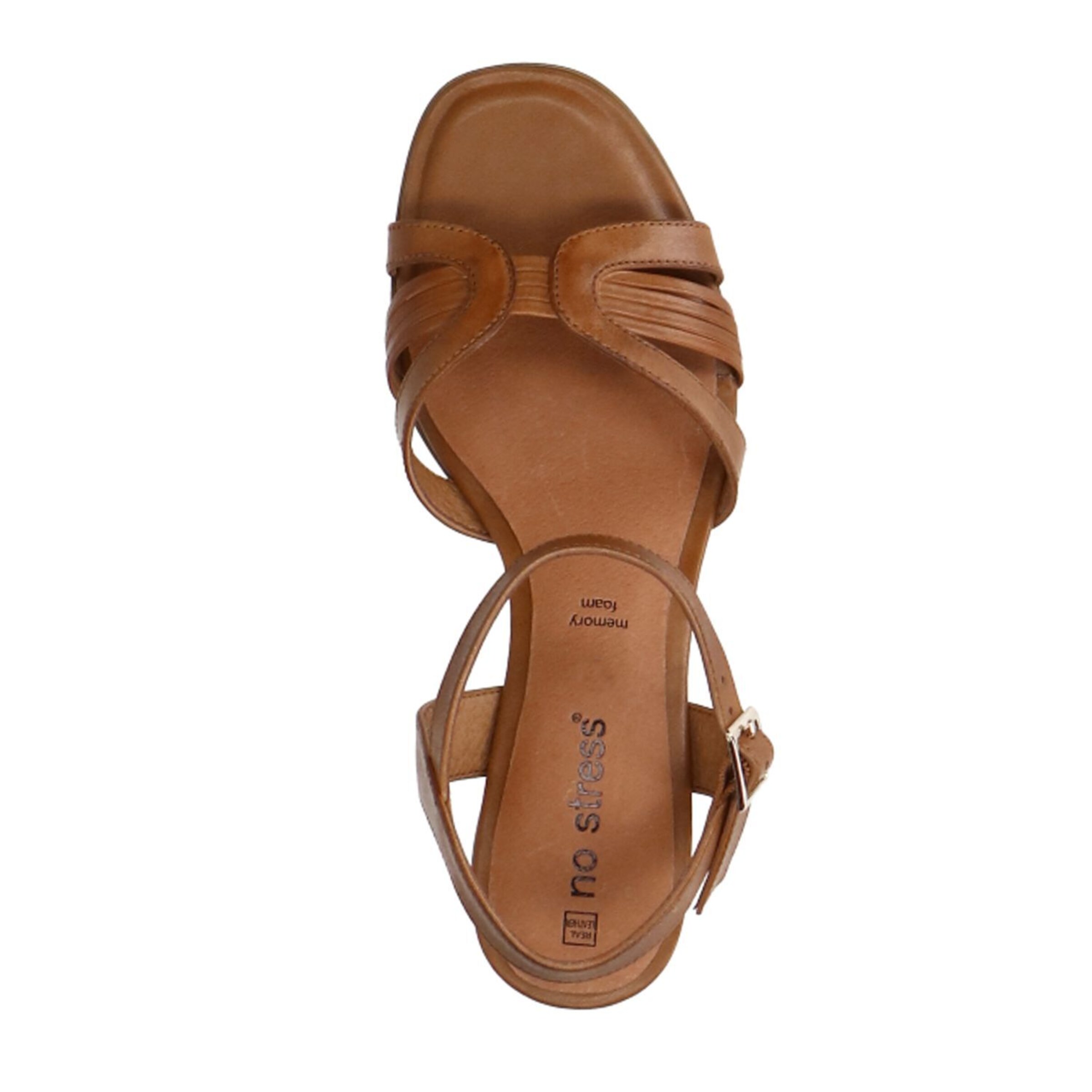 no stress Strap Sandals in Brown