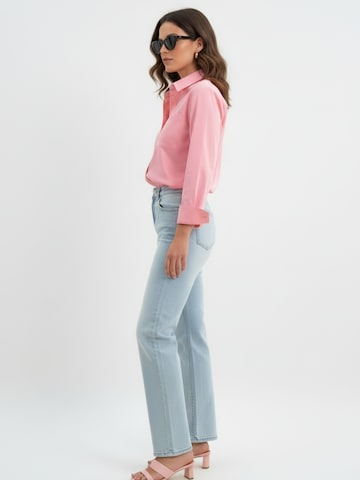 WEARABLE STORIES Blouse 'Paula' in Roze