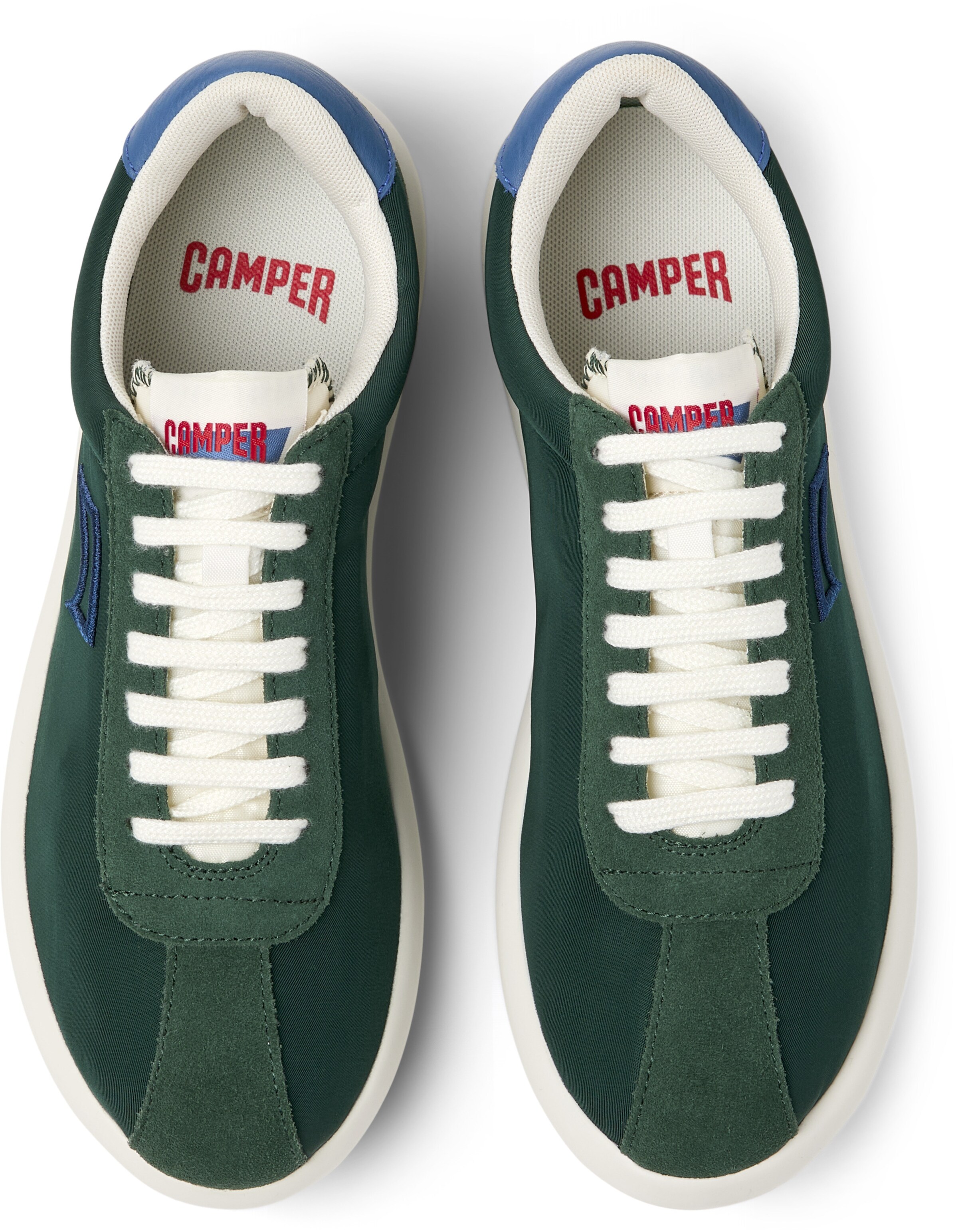 CAMPER Platform trainers 'Pelotas XLF' in Green