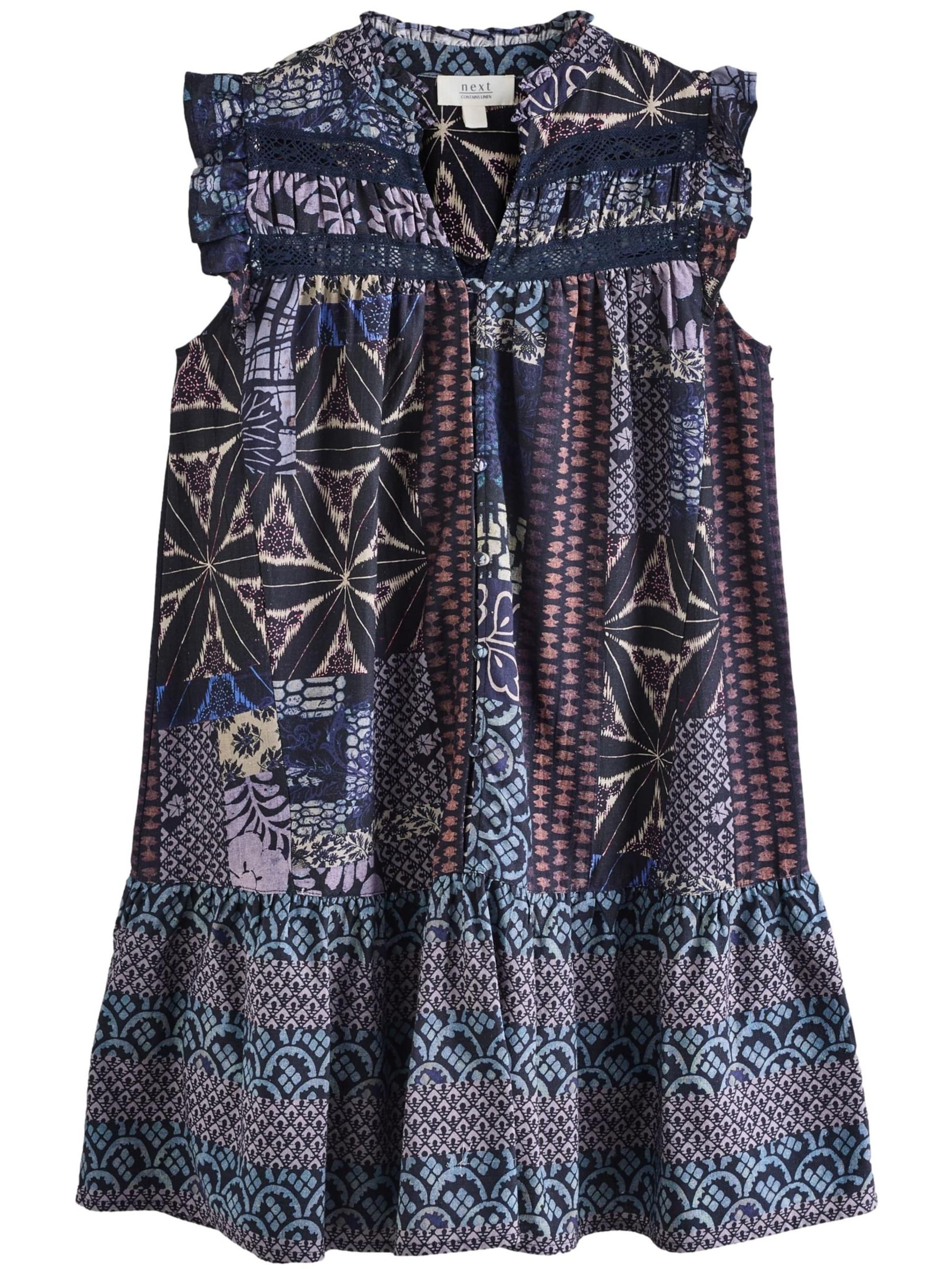 Next Платье в Синий: спереди