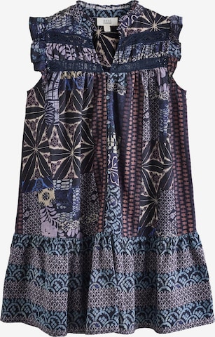 Rochie de la Next pe albastru: față